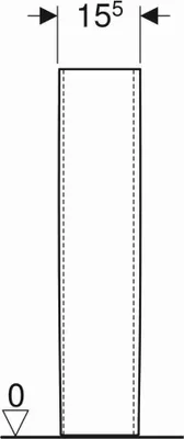 Image de Colonne Pour Lavabo Bastia 501.608.00.1 Geberit