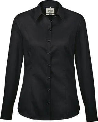 Produktbild von HAKRO Hakro-106 Bluse Business Damen Gr. XS schwarz