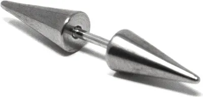 Produktbild von Oblique Unique Nieten Ohrring Spitzen Helix Ohrpiercing Ohrstecker Ohrschmuck Punk Gothic Damen Herren - silber