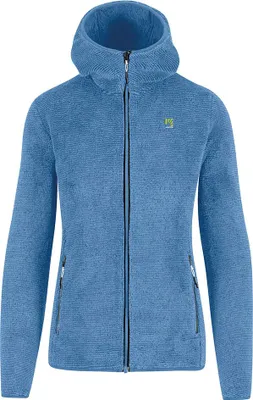 Produktbild von Karpos Vertice Fleece Mit Durchgehendem Reißverschluss Blau S Damen Blau S