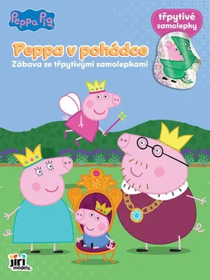 Obrázek produktu pro Zábava se třpytivými samolepkami Prasátko Peppa