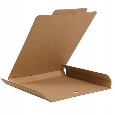 Produktbild von 1x Pappschachtel für Schallplatten 330x330x30 mm – Hoch – Braun