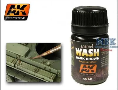 Produktbild von AK Interactive S.L. AK-045 Dark Wash for Green