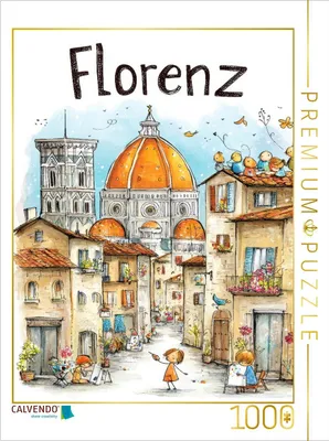 Produktbild von CALVENDO Puzzle Florenz | 1000 Teile Lege-Größe 64x48cm Foto-Puzzle für glückliche Stunden