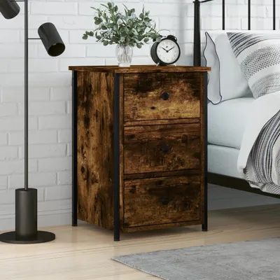 Zdjęcie produktu dla VidaXL 825997, Dąb, Żelazo, Drewno, 400 mm, 360 mm, 600 mm, 1 szt.