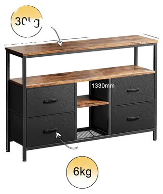 Obrázek produktu pro Komoda, moderní design, prostorný úložný prostor, 240403PH0405