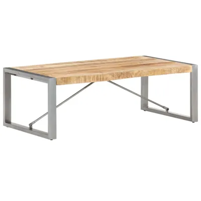 Produktbild von The Living Store Couchtisch 120x60x40 cm Raues Mangoholz