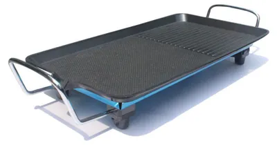 Immagine prodotto di Griglia elettrica, temperatura regolabile, grande capacità, nera