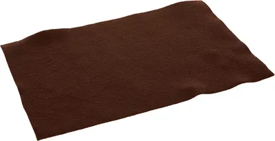 Produktbild von folia Bastelfilz braun 10 Bogen