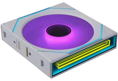 Produktbild von Lian Li UNI FAN SL-INF FLEX 120 Wireless, Gehäuselüfter