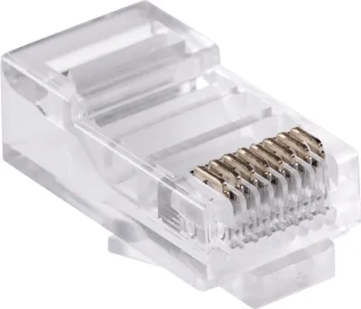 Immagine prodotto di Connettore telefonico RJ45 8P 8C (filo) TEL0004-1.1 LECHPOL