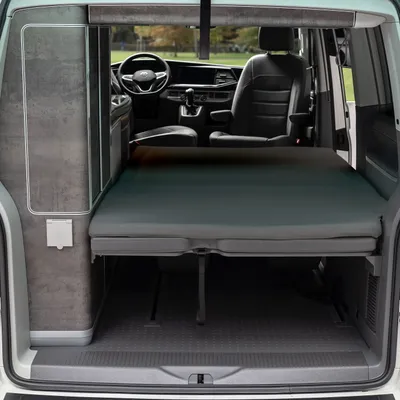 Produktbild von Spannbettlaken VW Ocean T7 California Faltbett / Folding Bed ® VW Ocean Grau