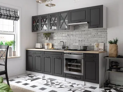 Obrázek produktu pro Kuchyňská linka GERTRID 260cm - Grafit