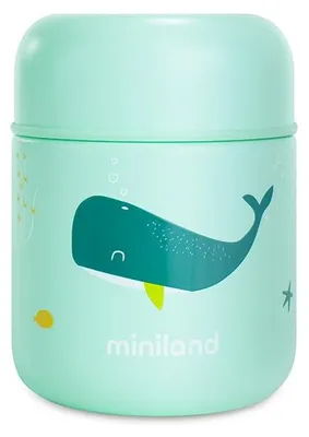Thermoskan für Babynahrung, 280 ml, 12 Std. warm/kalt, Edelstahl