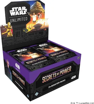 Produktbild von Star Wars: Unlimited Secrets Of Power Display (24 Booster) Englisch