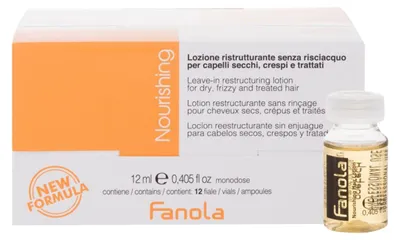 Productafbeelding van Fanola - Nourishing Leave-In Restructuring Lotion - 12 ml