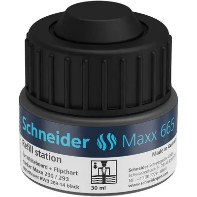 Produktbild von Schneider Nachfülltinte Maxx 665 schwarz
