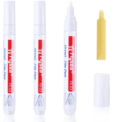 Zdjęcie produktu dla Wypełniacze do fug, 3 sztuki, białe, do naprawy fug