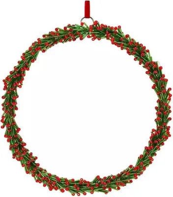 Produktbild von Weihnachtshänger Kranz aus Glas