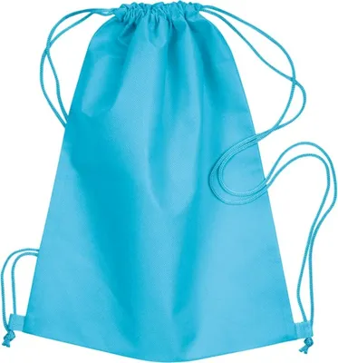 Produktbild von MidOcean - Turnbeutel "Daffy", Non-Woven MO846 (Einheitsgröße) (Türkis)