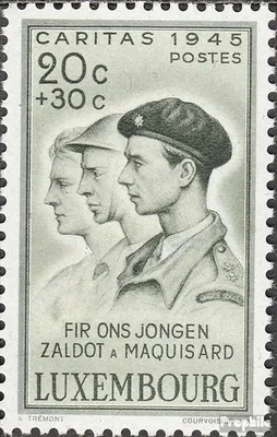 Produktbild von Briefmarken Luxemburg 1945 Mi 395 postfrisch Caritas: Kriegsgeschädigte
