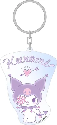 Produktbild von Sanrio Acryl Schlüsselanhänger Kuromi 6 cm