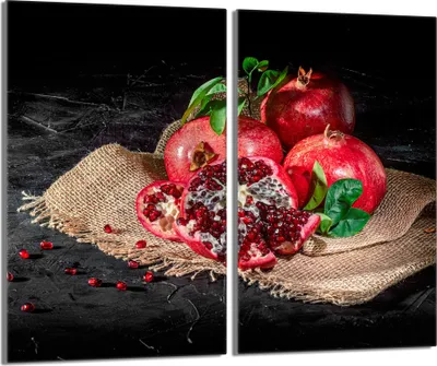 Produktbild von Glasschutzplatte für den Herd 2x30x52 Granat