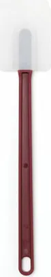Immagine prodotto di Comas Teigschaber Silicona, Küchenspachtel, Silikon, Kunststoff, Rot, Weiß, 25 cm, 8487