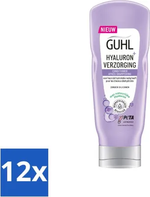 Image de Guhl - Après-shampooing - Soin Hyaluron+ - 200 ml - Pack avantage - 12 pièces