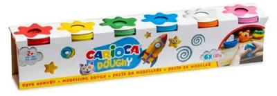 Image de Pâte à modeler Carioca Ca42179 multicolore  Enfants multicolore Taille unique