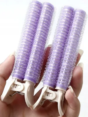 Produktbild von Dicken Klettverschluss-Haarroller - Volumen steigern - Alltagsstyling - Lang anhaltende Locken - Glattes Haar geeignet