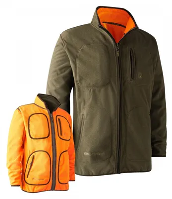 Obrázok produktu pre Pánska fleecová bunda Gamekeeper, reverzibilná (oranžová), veľkosť L