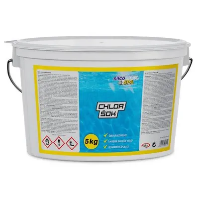 Produktbild von Schwimmbadchemikalien, Chlorschock, 5 kg, SILCO
