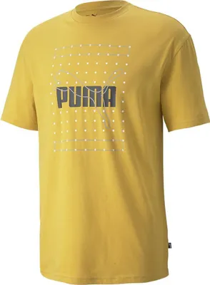Produktbild von Puma Reflective Graphic Kurzarm-t-shirt Gelb M Mann Gelb M