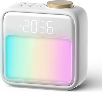 Produktbild von Leichte Wecker tiefe Schläfer, Sonnenaufgang 6 natürliche Klänge 10 Farben, Nachtlicht, Tageslichtuhr, Erwachsene Kinder