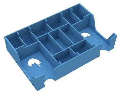 Produktbild von Organizer für Tiny Epic Dinosaurs, himmelblau, Brettspielbox