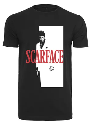 Produktbild von MerchCode - "Scarface" T-Shirt für Herren TN2760 (L) (Schwarz)