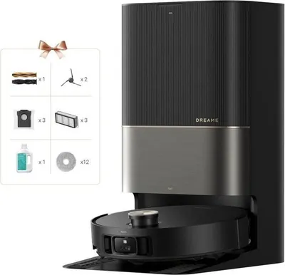 Image de DREAME X50 Ultra Complete - Robot Aspirateur avec Station - Evitement d'obstacles par IA et Navigation a 360 - Aspiration 20 000 Pa