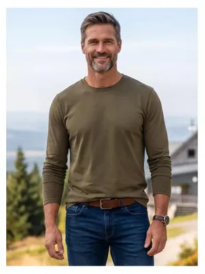 Produktbild von Herren-T-Shirt BRANDIT BD4205 OLIVE Größe: 6XL