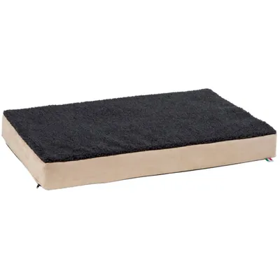 Produktbild von Kerbl Memory-Schaum Hundematratze 115 x 75 cm Beige und Grau 80328