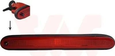 Immagine prodotto di VAN WEZEL 0991929. Terza luce freno per CITROËN BERLINGO (B9), compatibile con PEUGEOT PARTNER Tepee e PARTNER furgone