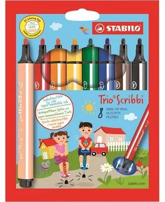 Zdjęcie produktu dla STABILO Trio Scribbi 8 barev