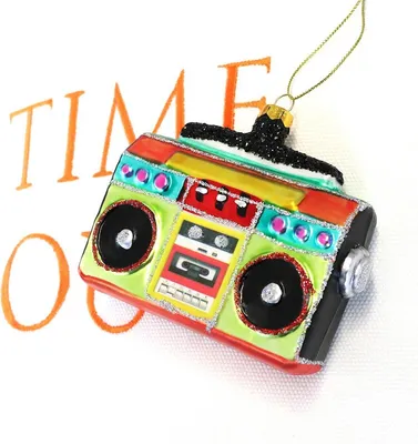 Produktbild von Gift-Company Christbaum-Hänger Retro Kassetten Radio