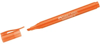 Produktbild von Faber-Castell Textliner 38, 1 Stück(e), Orange, Orange, Rund, Papier, Deutschland