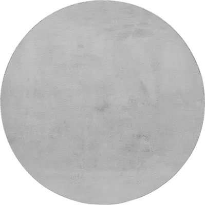 Immagine prodotto di Homebyhome Tappeto a Pelo Alto Soffice Monocolore Effetto Pelliccia Morbido Peluche Super Confortevole per Soggiorno, Dimensioni: 200 cm rotondo