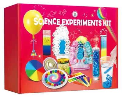 Produktbild von Experimentierkasten Chemiebaukasten - 40+ Experimente - Alles inklusive - Mit Handbuch