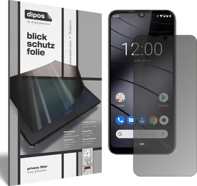 Produktbild von Blickschutzfolie für Gigaset GS190 matt Schutzfolie Folie Display Schutz dipos