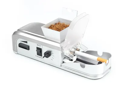 Image de Remplisseur de cigarettes électrique Platinium Couleur : Argent