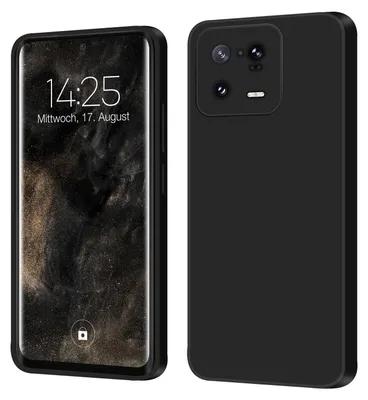 Produktbild von Hülle für Xiaomi 13 Pro 5G Case Cover Bumper Smartphone Softgrip Schutzhülle Farbe: Schwarz