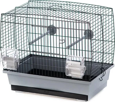 Produktbild von Duvo+ Vogelkäfig Natalia 1 grau/schwarz